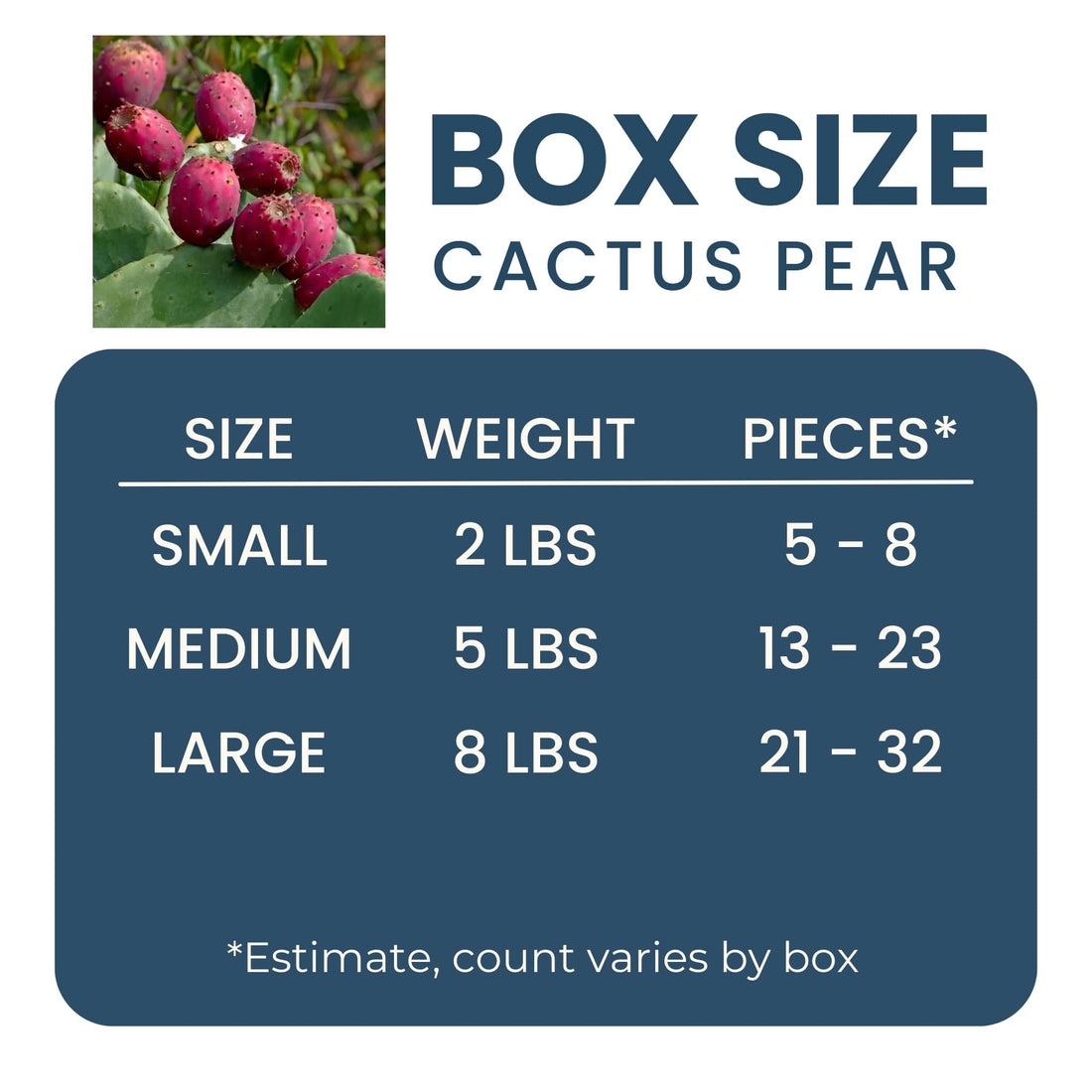 Cactus Pear Good Hill Farms Fruit: Cactus Pear