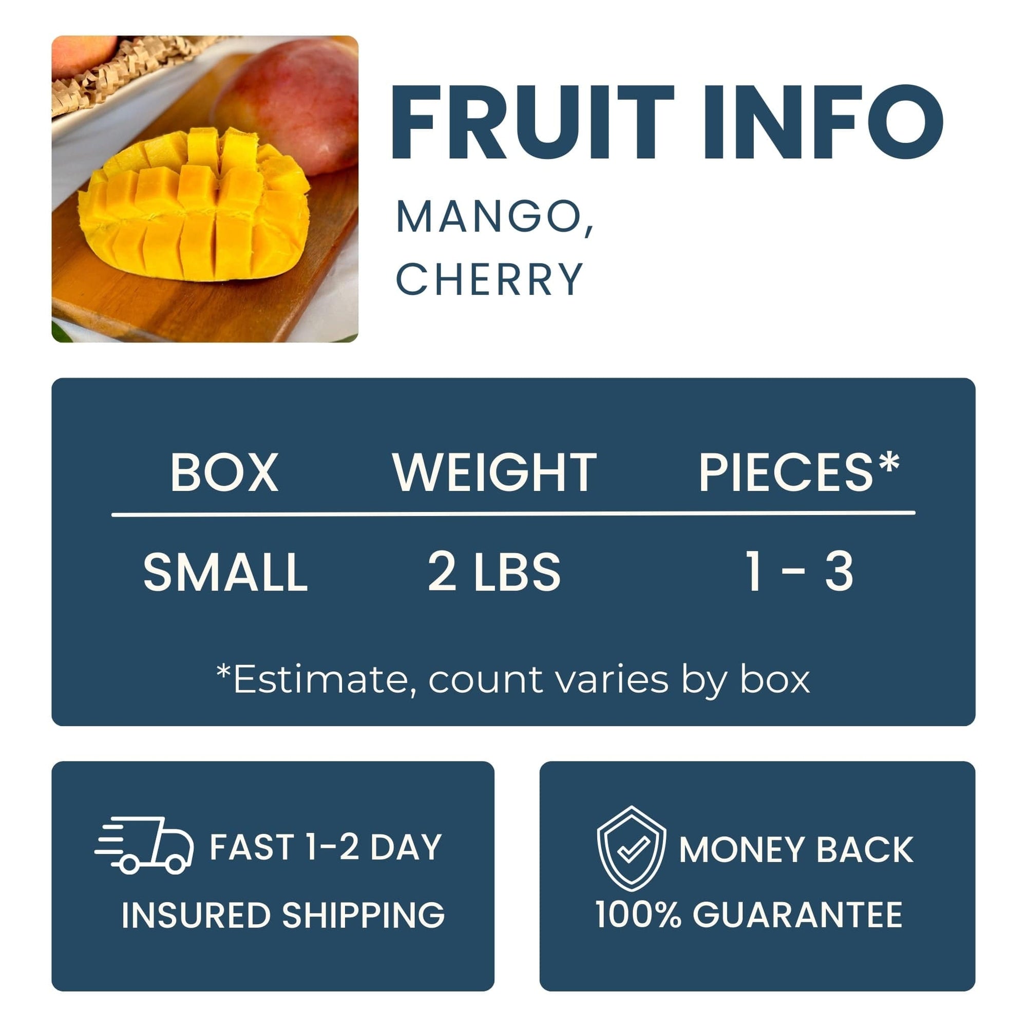 Cherry Mango Good Hill Farms Fruit: Mango, Cherry