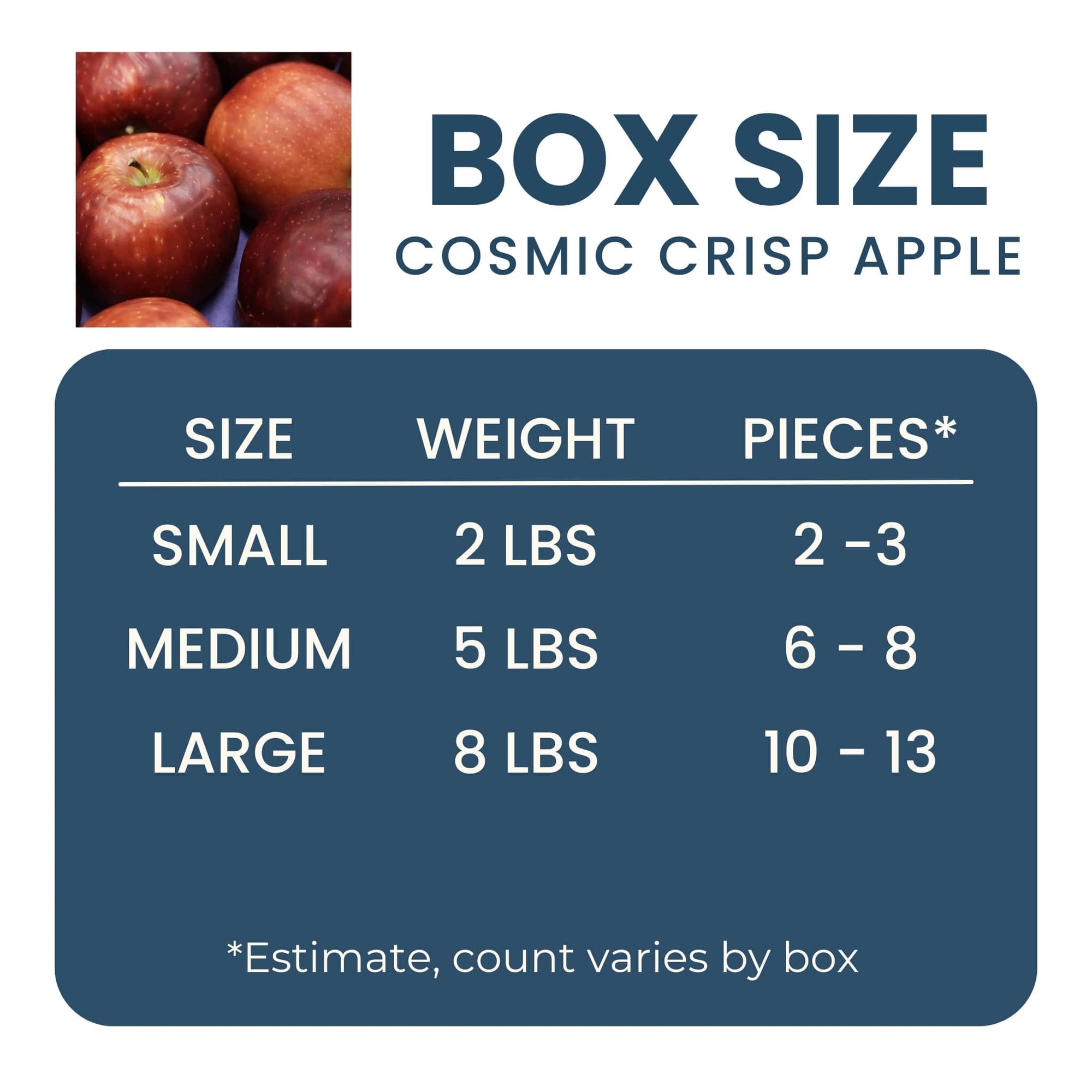 Cosmic Crisp Apple Good Hill Farms Fruit: Apple, Cosmic Crisp