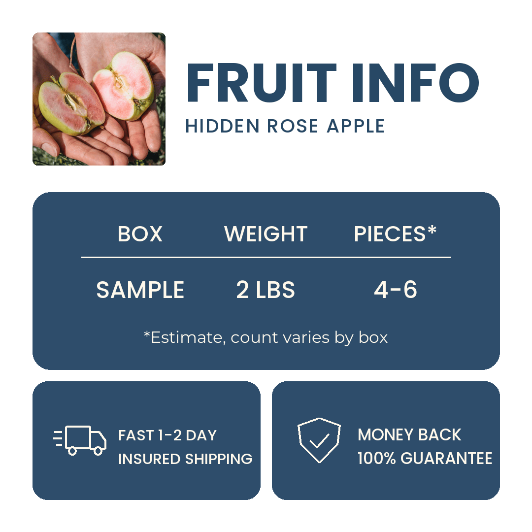 Hidden Rose Apple Good Hill Farms Fruit: Apple, Hidden Rose