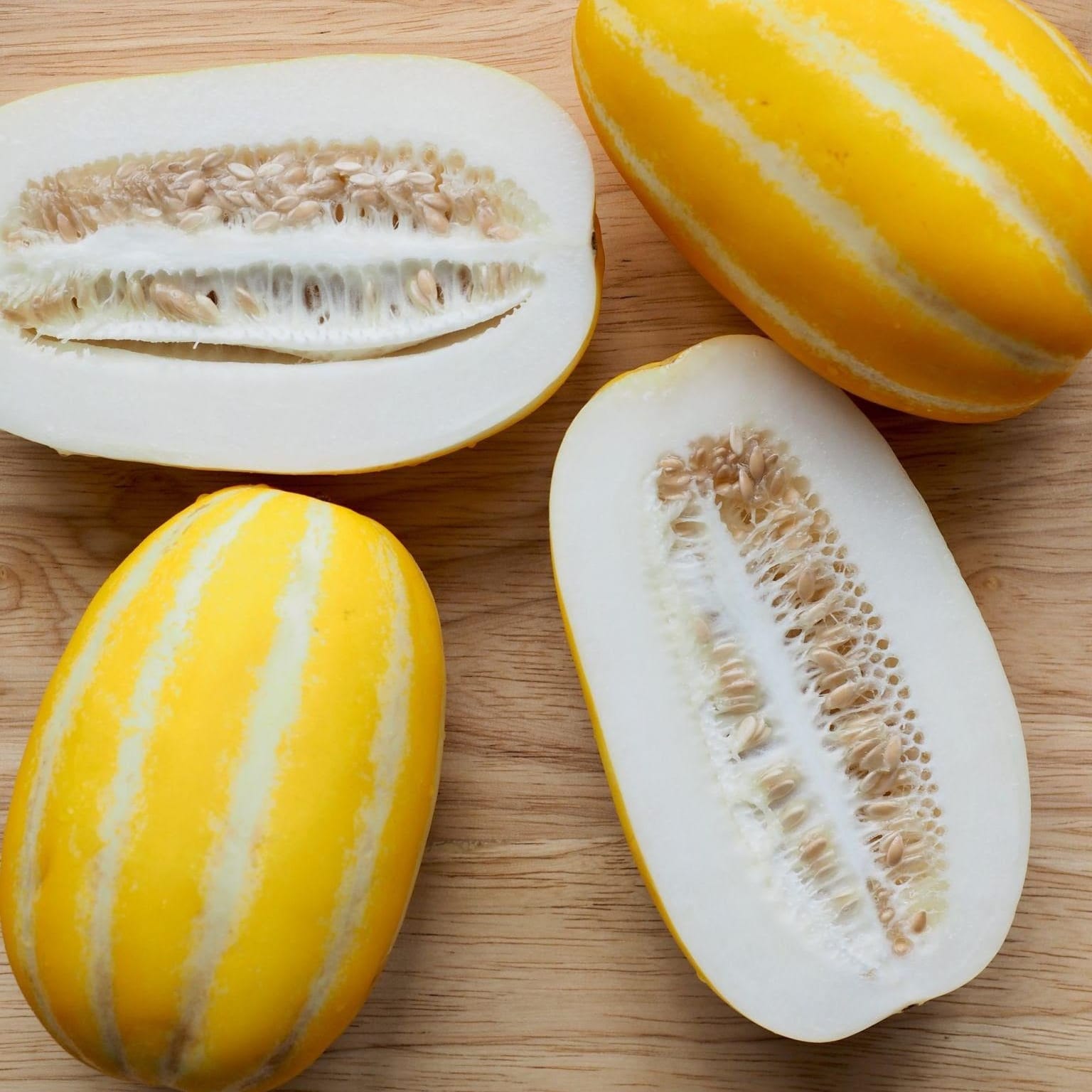 Korean Melon Good Hill Farms Fruit: Melon, Korean