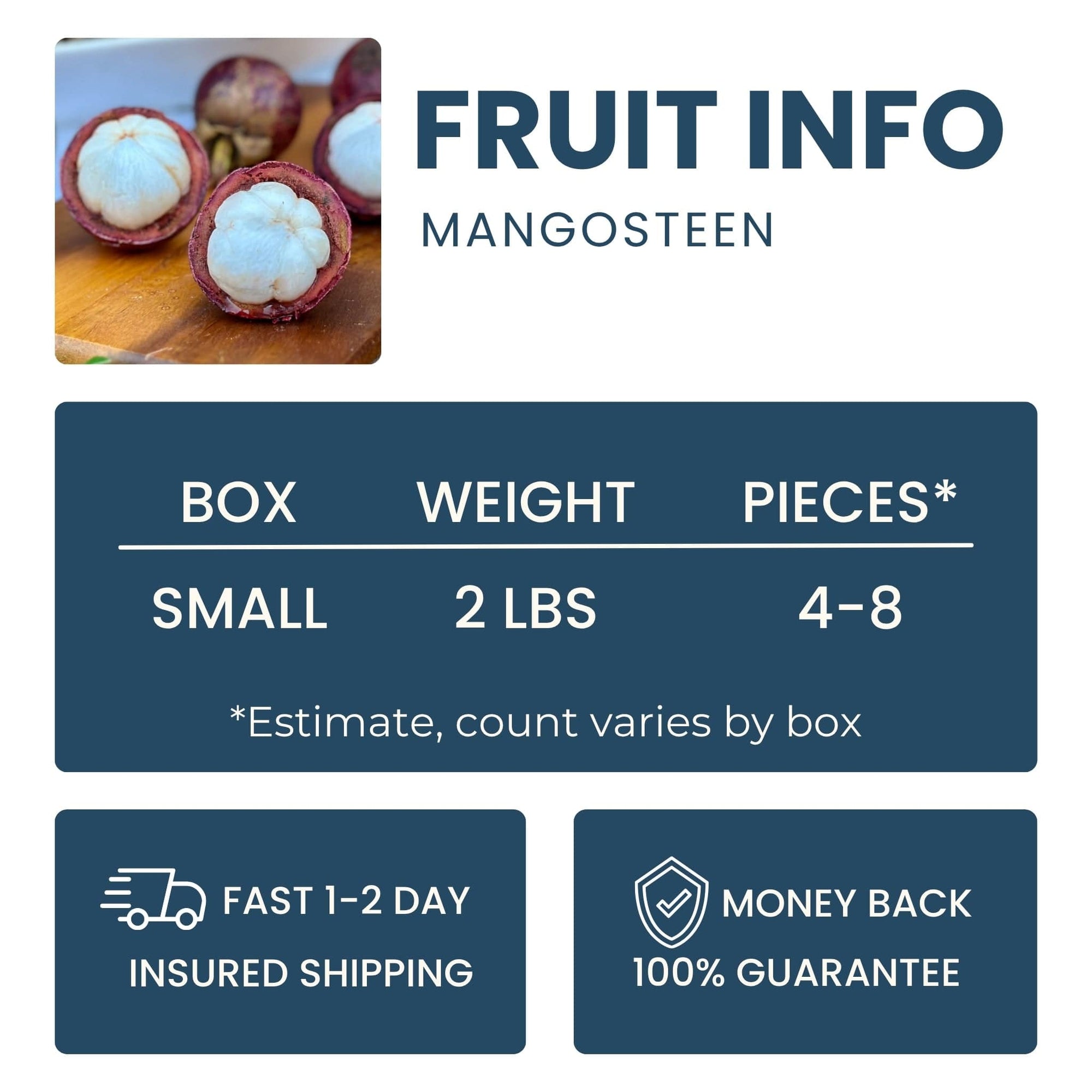 Mangosteen Good Hill Farms Fruit: Mangosteen