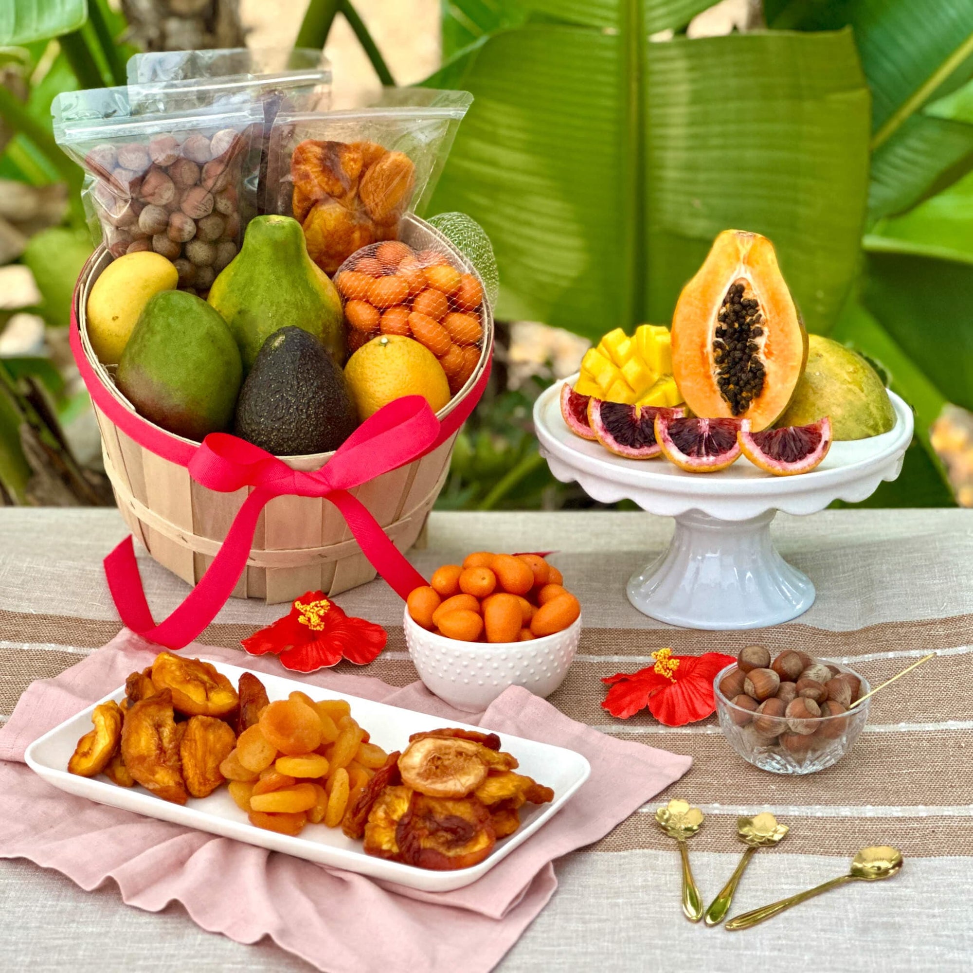 Mother's Day Basket - Intro To Exotics Mix Good Hill Farms Mix Box: Gift Basket, Intro