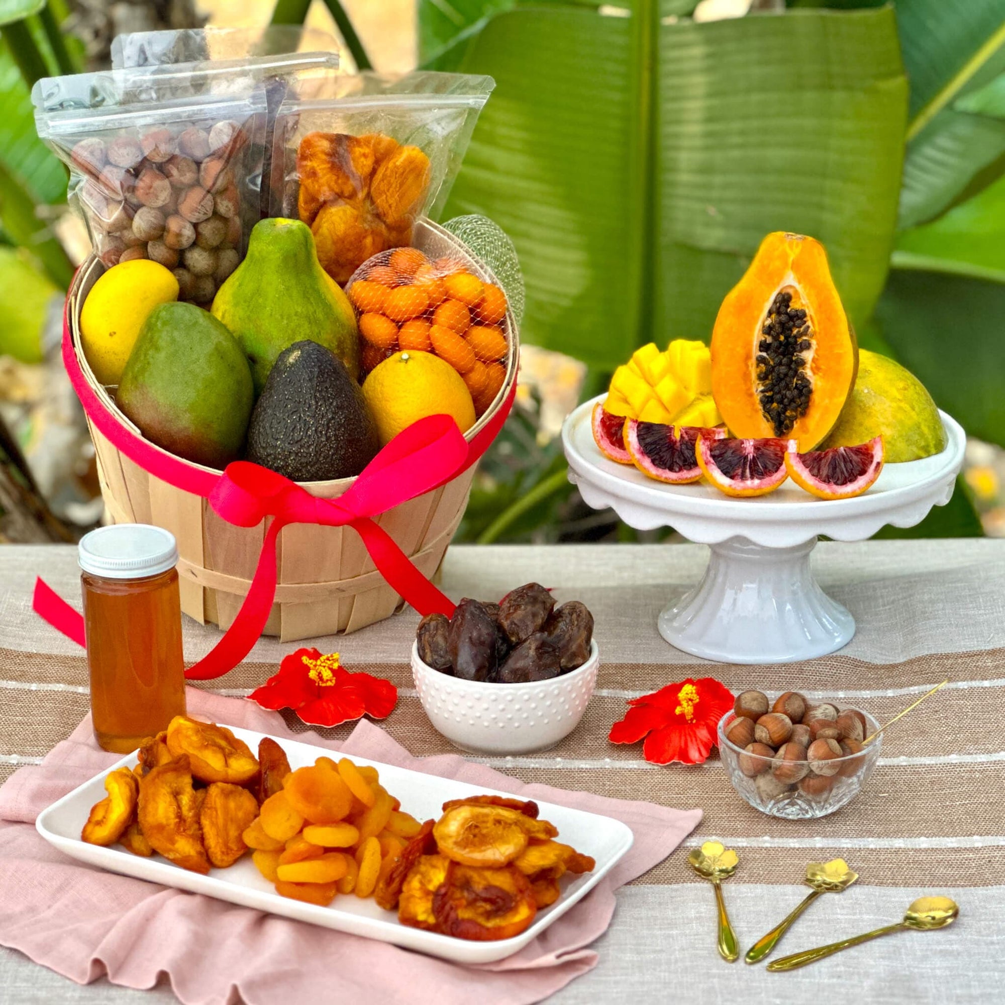 Mother's Day Basket - Intro To Exotics Mix Good Hill Farms Mix Box: Gift Basket, Intro