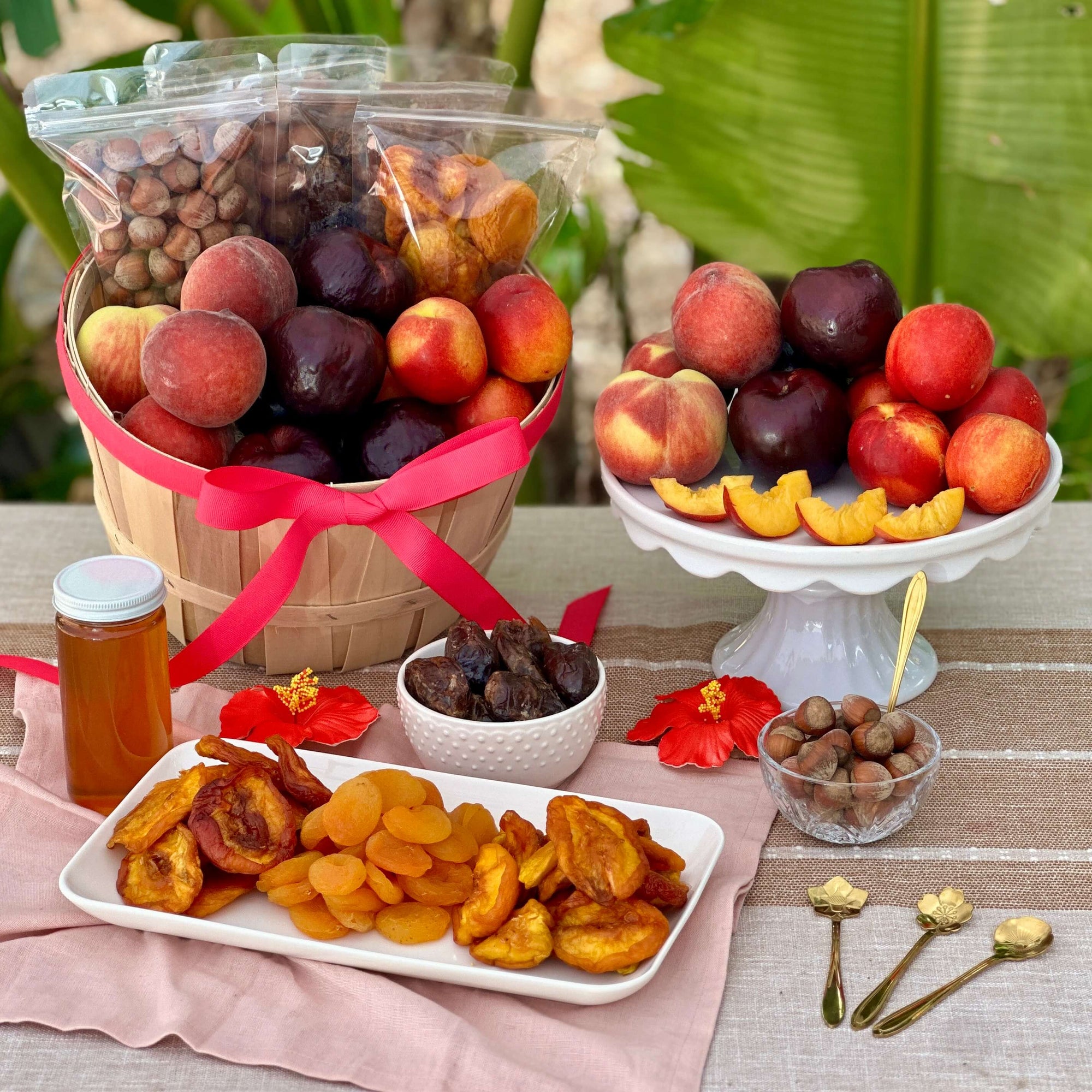 Mother's Day Basket - Stone Fruit Mix Good Hill Farms Mix Box: Gift Basket, Stone Fruit