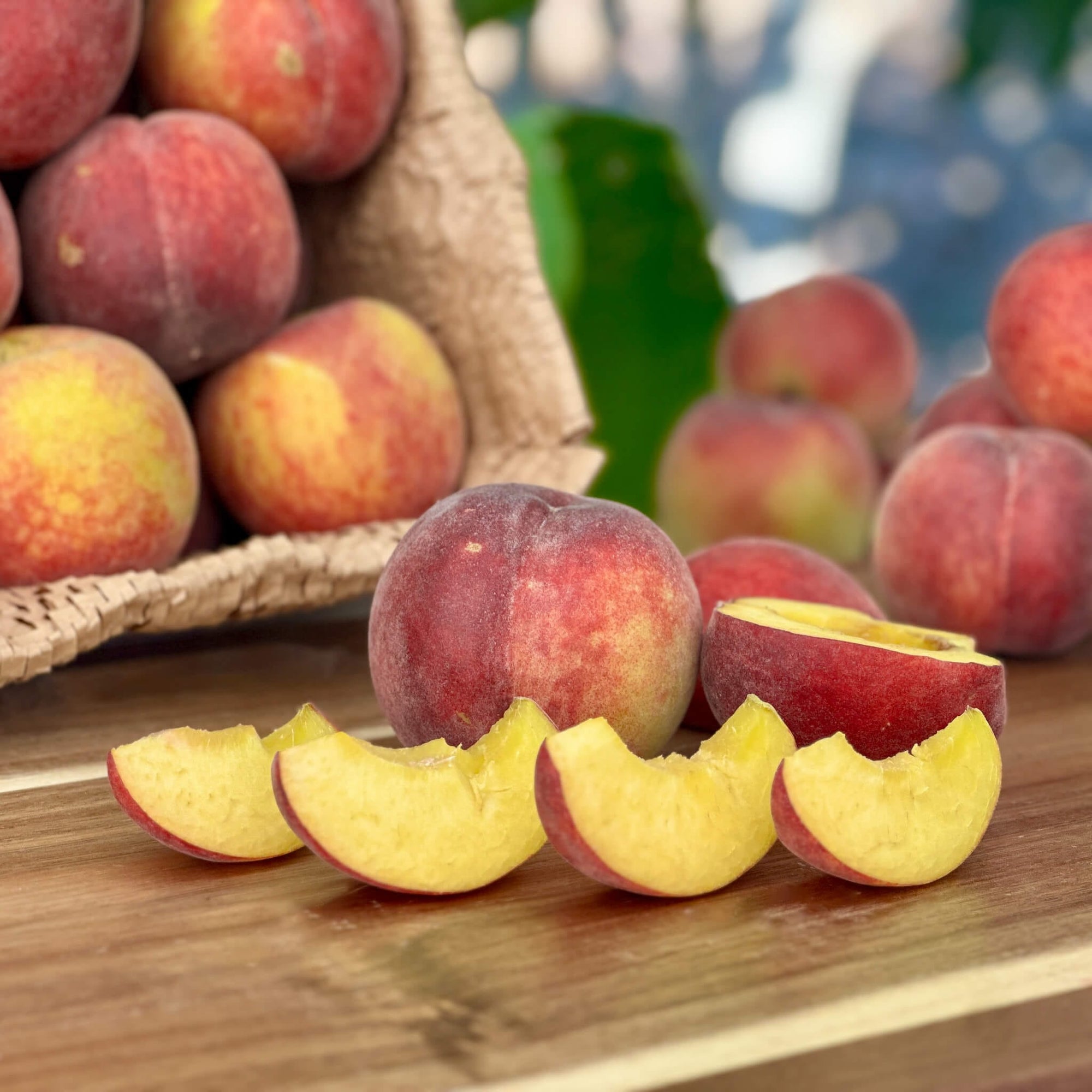 Peach Good Hill Farms Fruit: Peaches