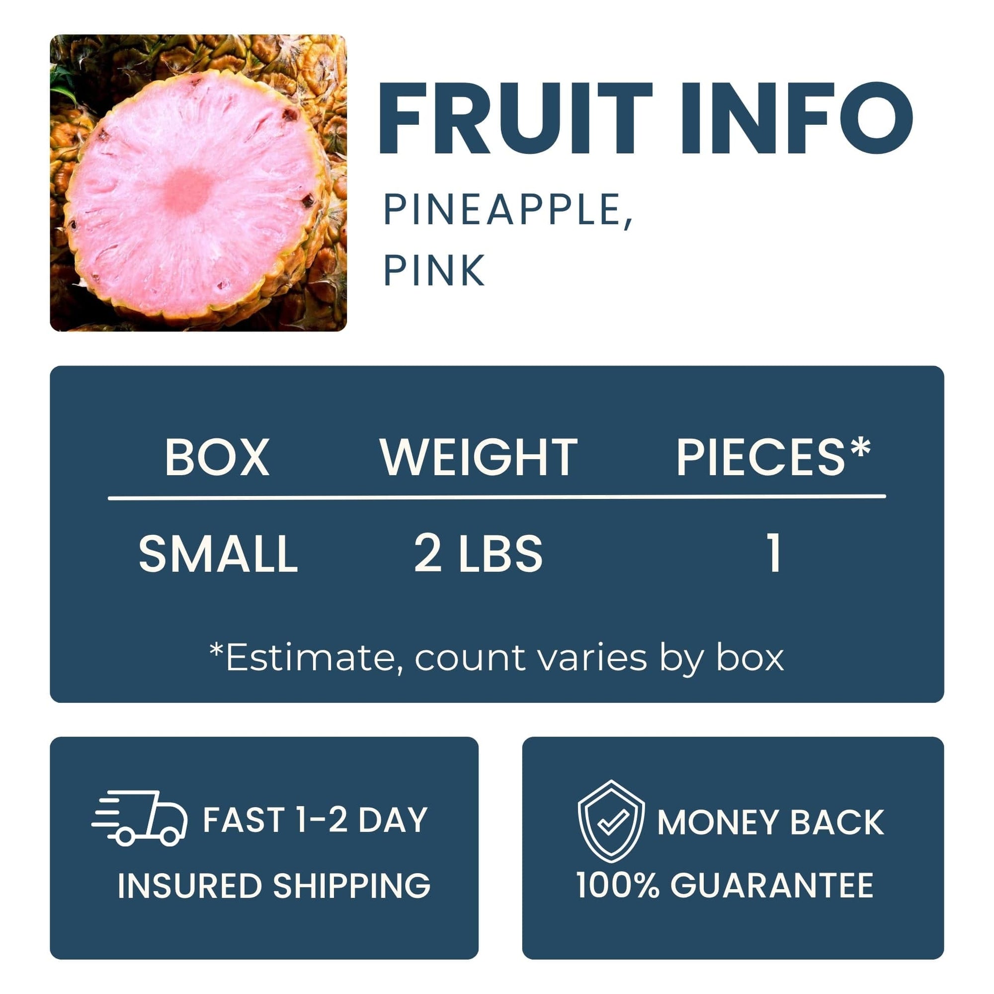 Pink Pineapple Good Hill Farms Fruit: Pineapple, Pink