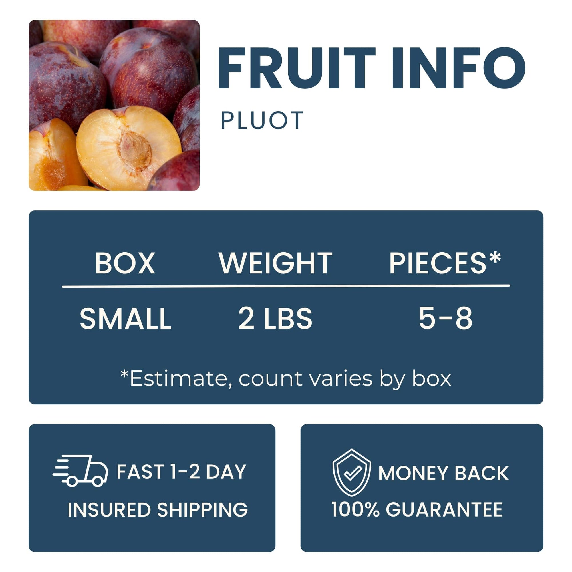 Pluot Good Hill Farms Fruit: Pluot