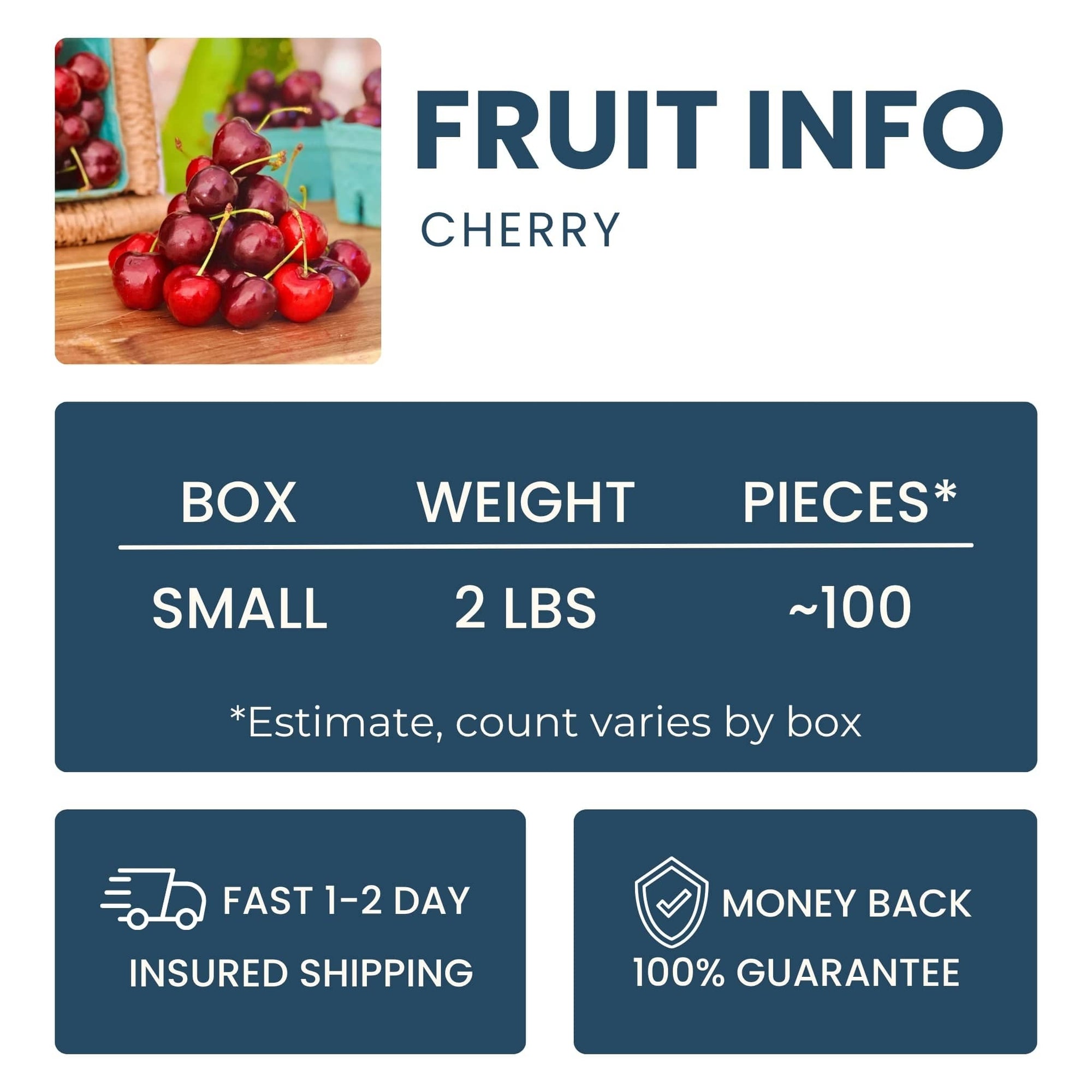 Red Cherry (Fall Season) Good Hill Farms Fruit: Cherry, Bing