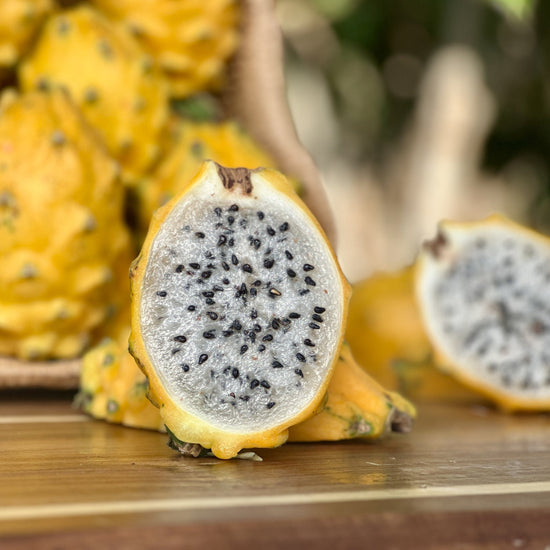 Yellow Dragon Fruit (Pitaya) Good Hill Farms Fruit: Dragon Fruit, Yellow