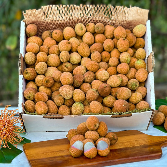 Golden Lychee Fruit Box