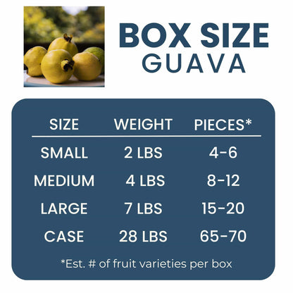 Yellow Cream Guava (Mexican Guayaba)