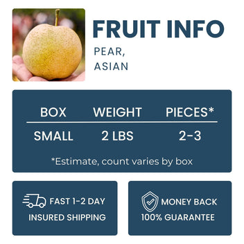 Asian Pear Good Hill Farms Fruit: Asian Pear