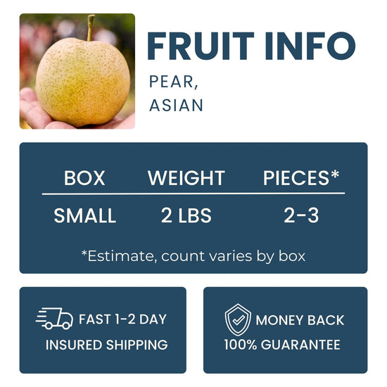 Asian Pear Good Hill Farms Fruit: Asian Pear