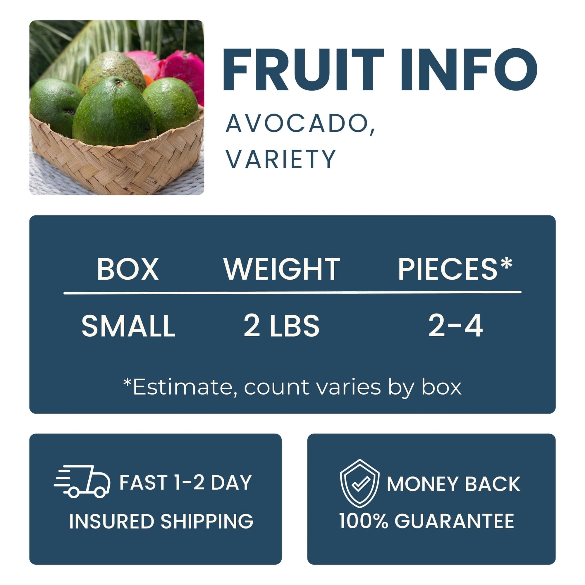 Avocado Variety Good Hill Farms Mix Box: Avocado, Variety