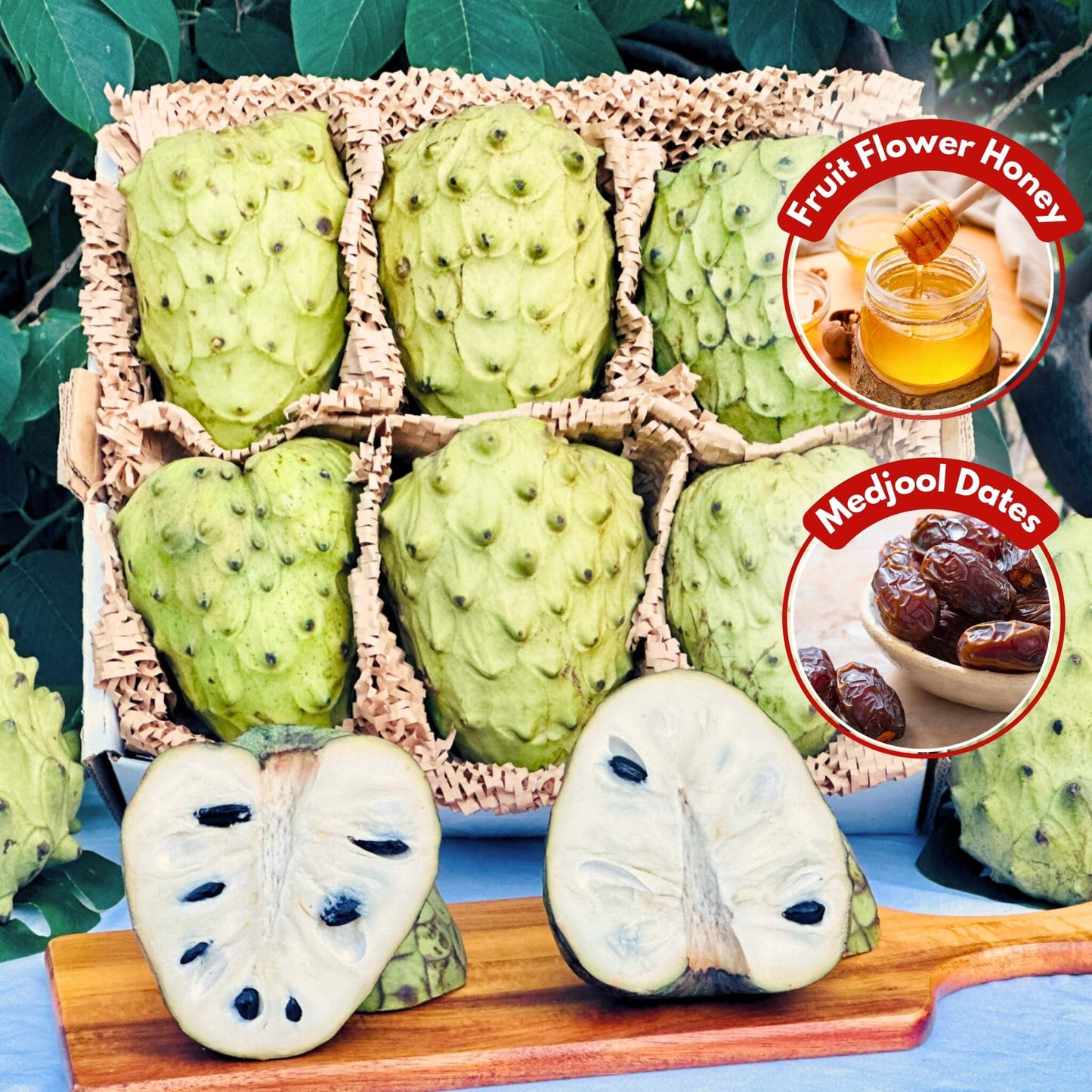 Cherimoya Fortune Feast Good Hill Farms Mix Box: Bundle, Family Feast