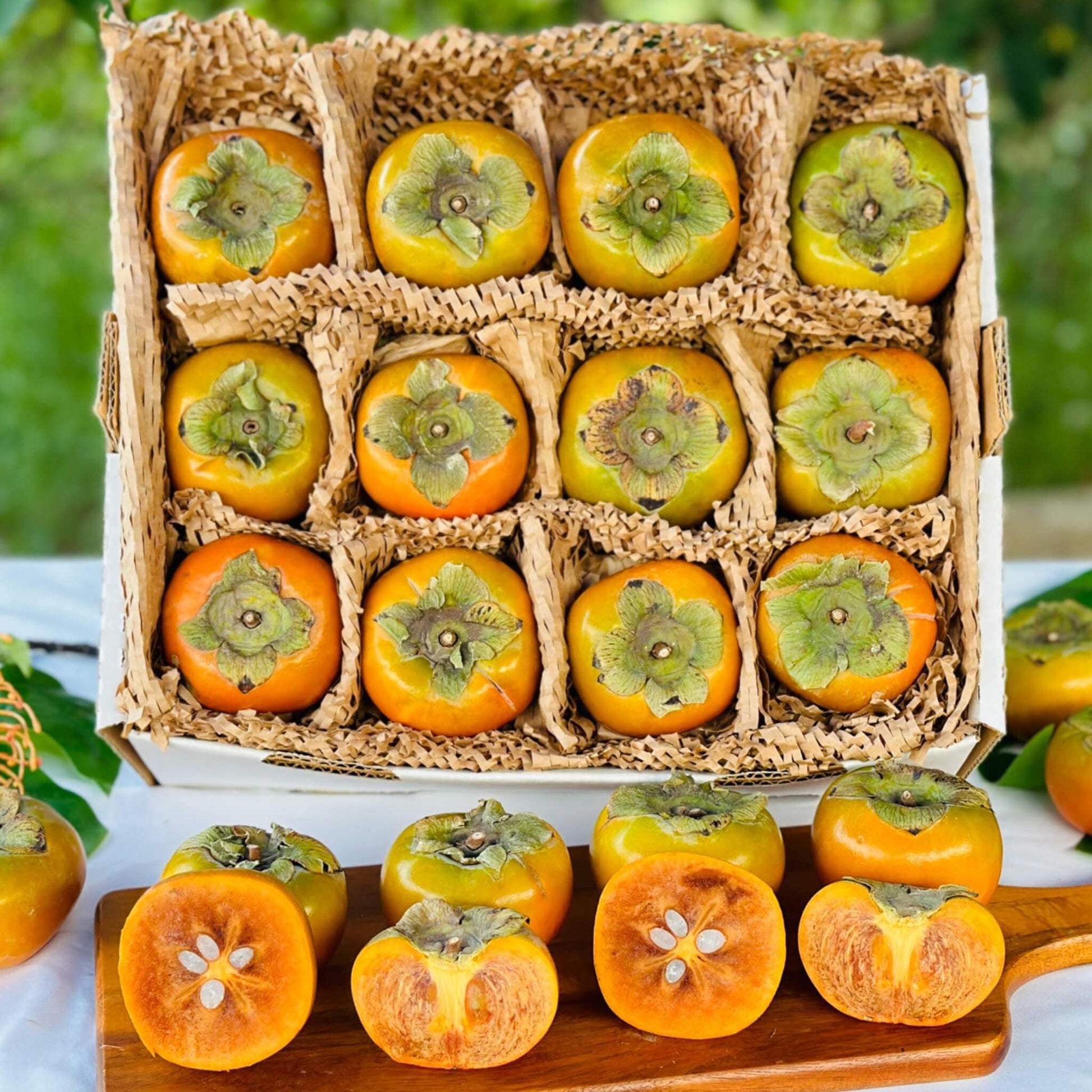 Chocolate Persimmon Box Good Hill Farms Fruit: Persimmon, Chocolate