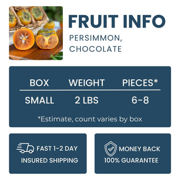 Chocolate Persimmon Good Hill Farms Fruit: Persimmon, Chocolate