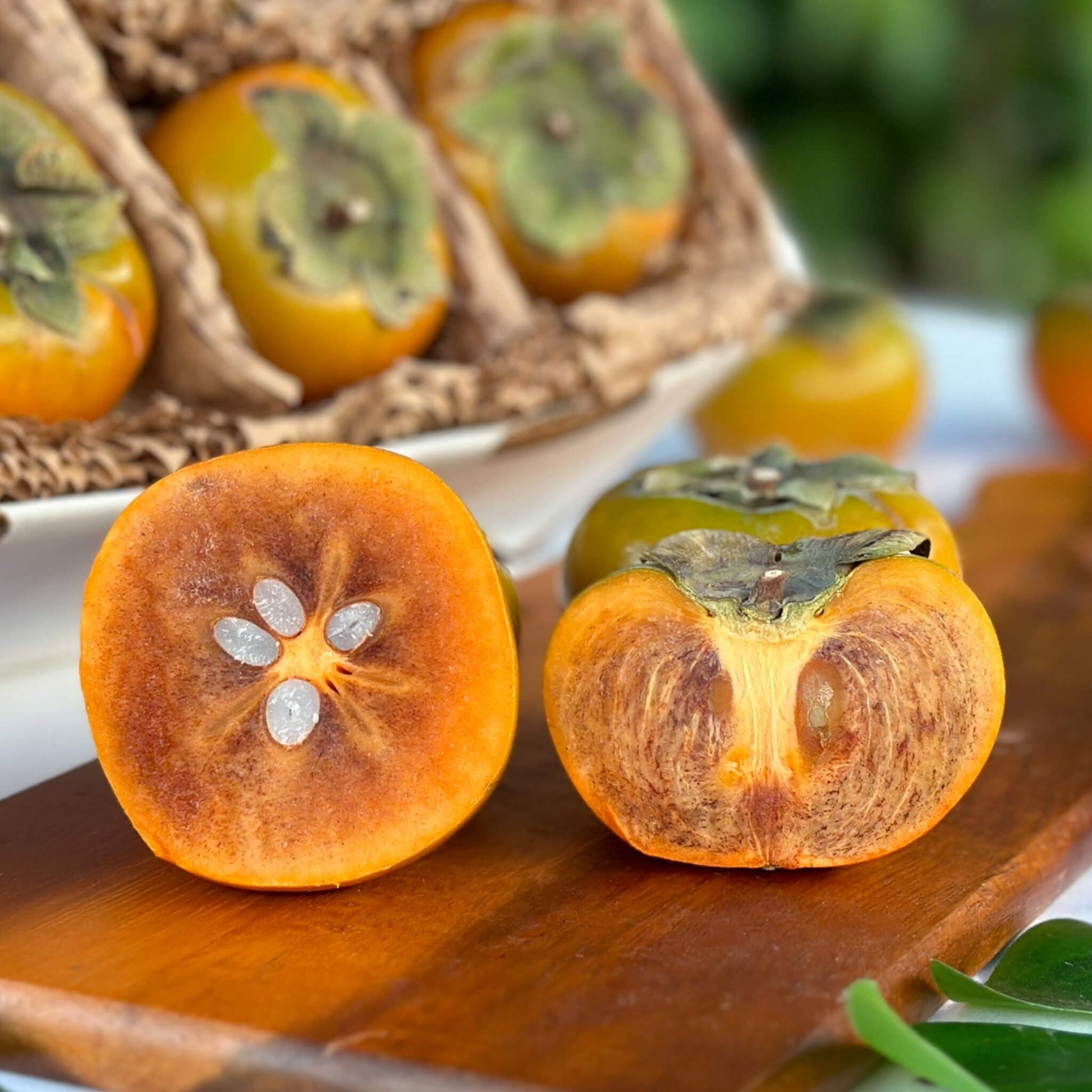 Chocolate Persimmon Good Hill Farms Fruit: Persimmon, Chocolate