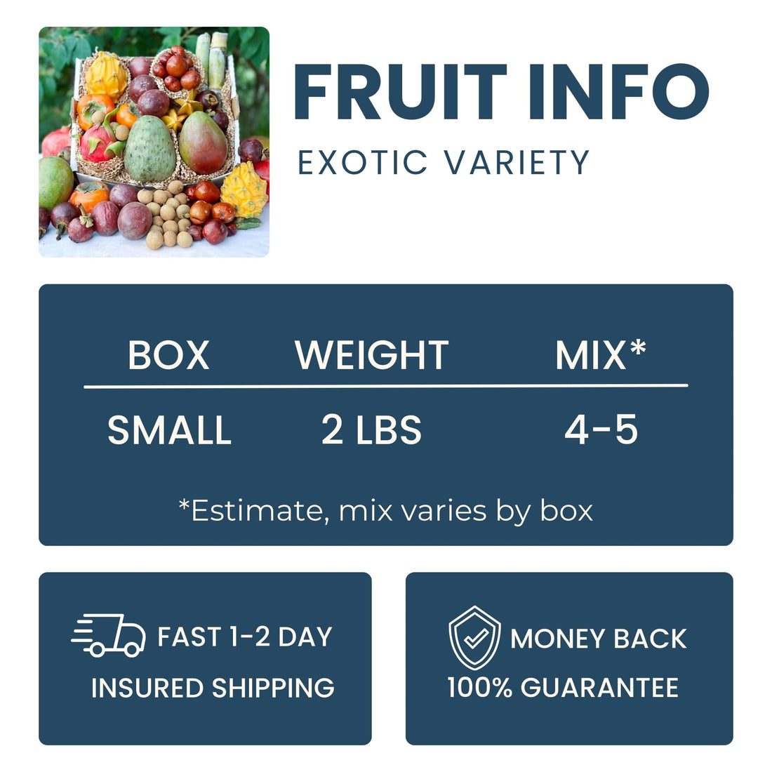 Exotic Variety Good Hill Farms Mix Box: Variety Box