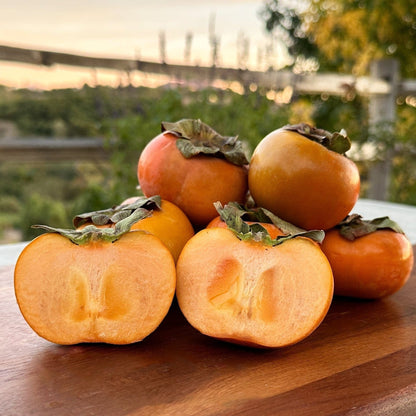 Fuyu Persimmon Good Hill Farms Fruit: Persimmon, Fuyu