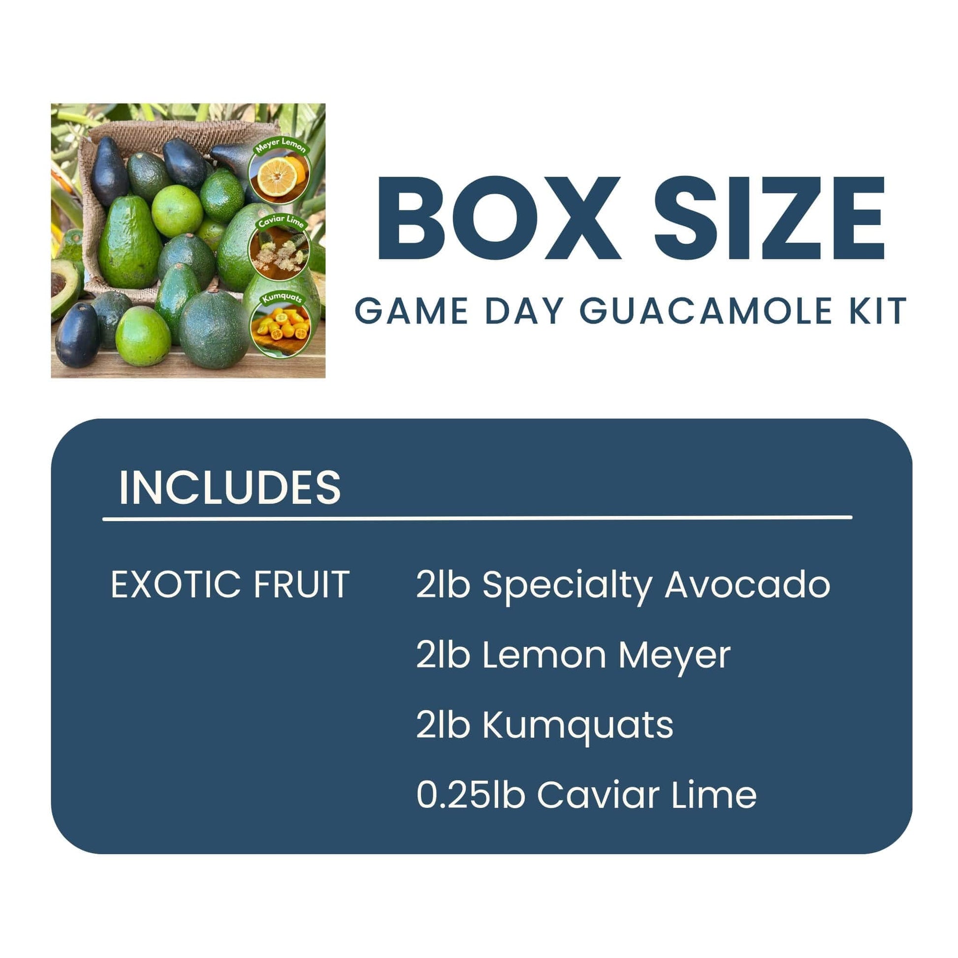 Game Day Guacamole  Kit Good Hill Farms Mix Box: Bundle