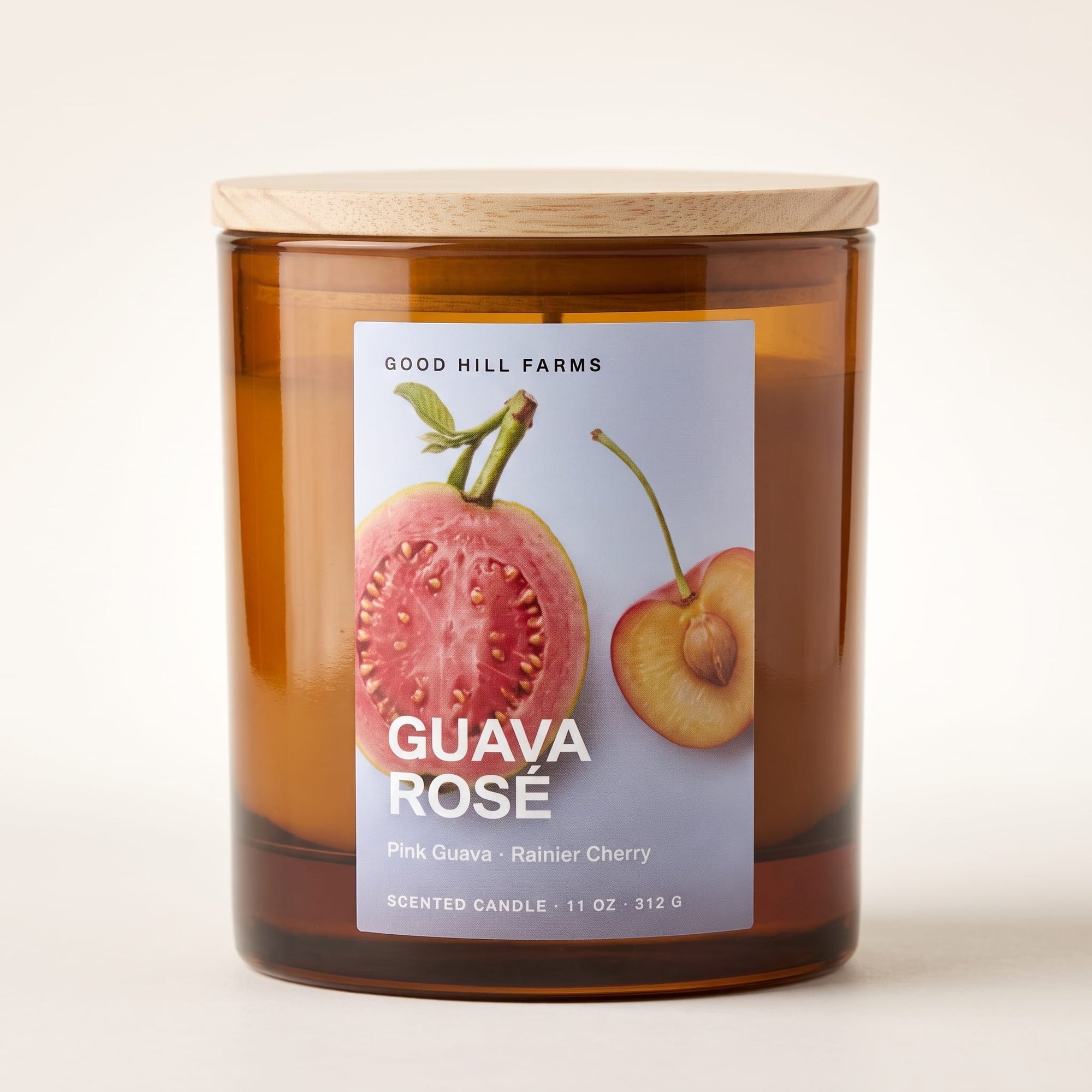 Guava Rosé Candle Good Hill Farms Candle: Guava Rose