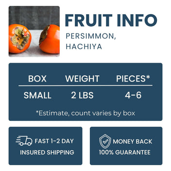 Hachiya Persimmon Good Hill Farms Fruit: Persimmon, Hachiya