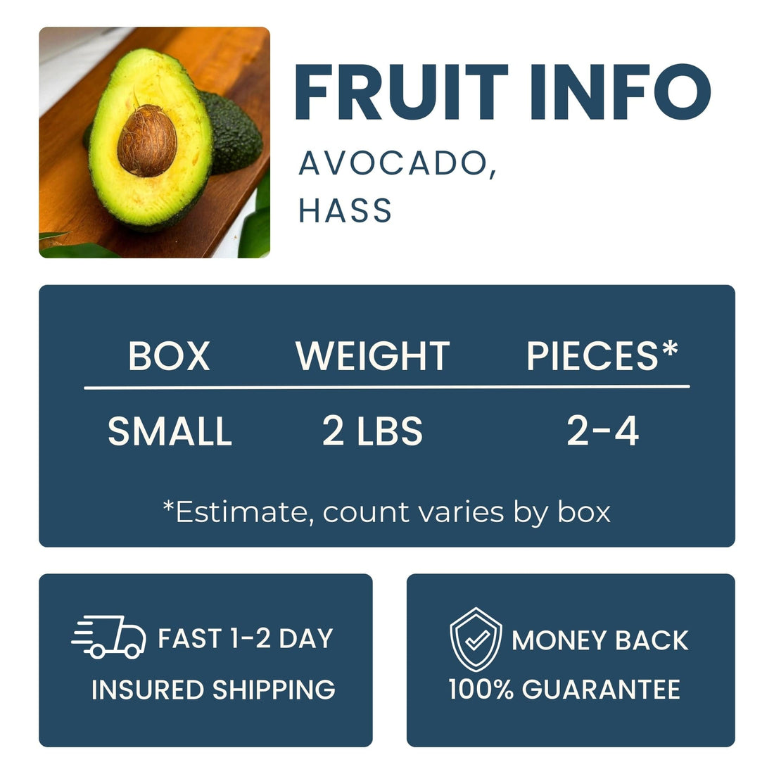 Hass Avocado Good Hill Farms Fruit: Avocado, Hass