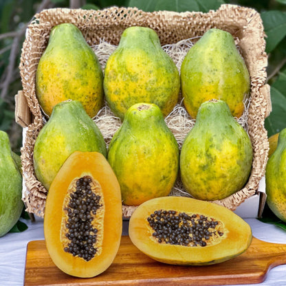 Hawaiian Papaya Good Hill Farms Fruit: Papaya, Hawaiian