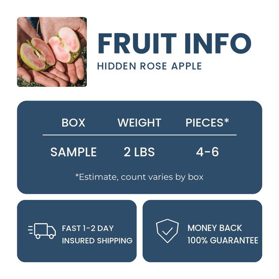 Hidden Rose Apple Good Hill Farms Fruit: Apple, Hidden Rose