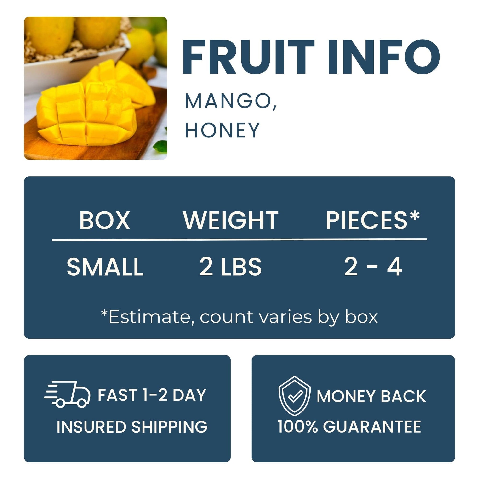 Honey Mango Good Hill Farms Fruit: Mango, Honey