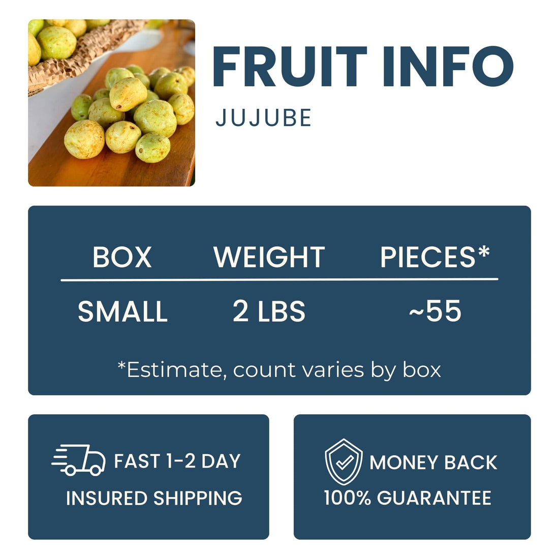 Jujube Good Hill Farms Fruit: Jujube, Li