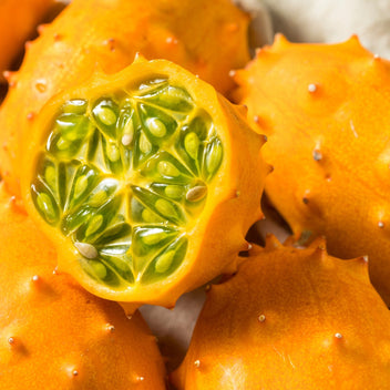 Kiwano Melon Good Hill Farms Fruit: Melon, Kiwano