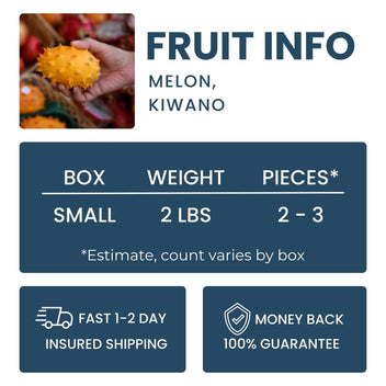 Kiwano Melon Good Hill Farms Fruit: Melon, Kiwano