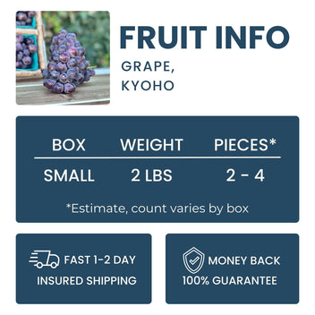 Kyoho Grapes Good Hill Farms Fruit: Grape, Kyoho