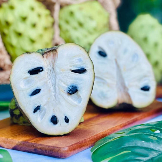 Large Cherimoya (Custard Apple) Good Hill Farms Fruit: Cherimoya