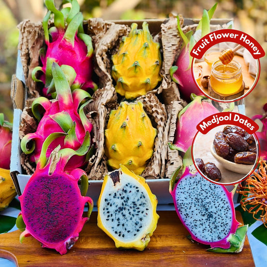 Luxury Dragon Fruit Trio Good Hill Farms Fruit: Dragon Fruit, Variety