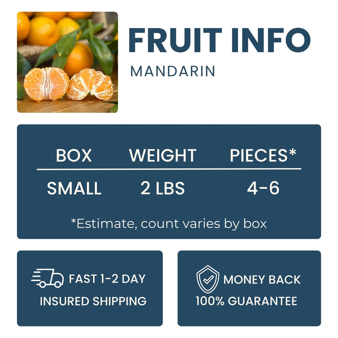 Mandarin Good Hill Farms Fruit: Mandarin, Satsuma