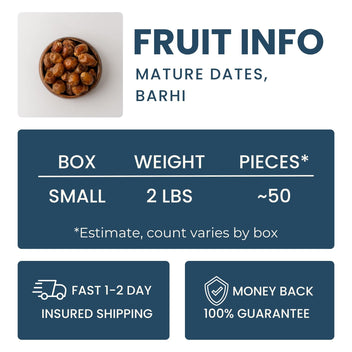 Mature Barhi Date Good Hill Farms Fruit: Date, Mature Barhi