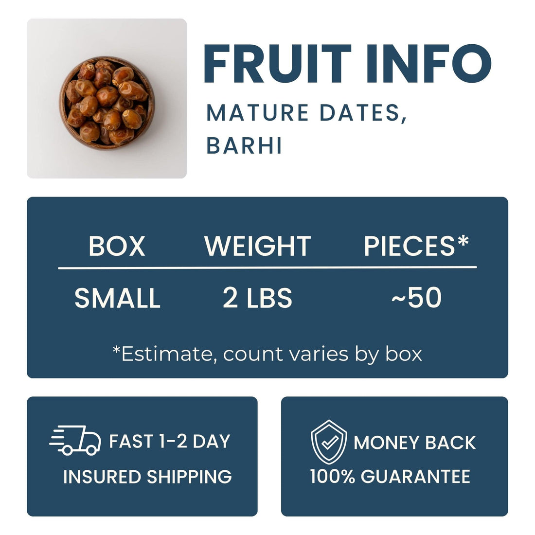 Mature Barhi Date Good Hill Farms Fruit: Date, Mature Barhi
