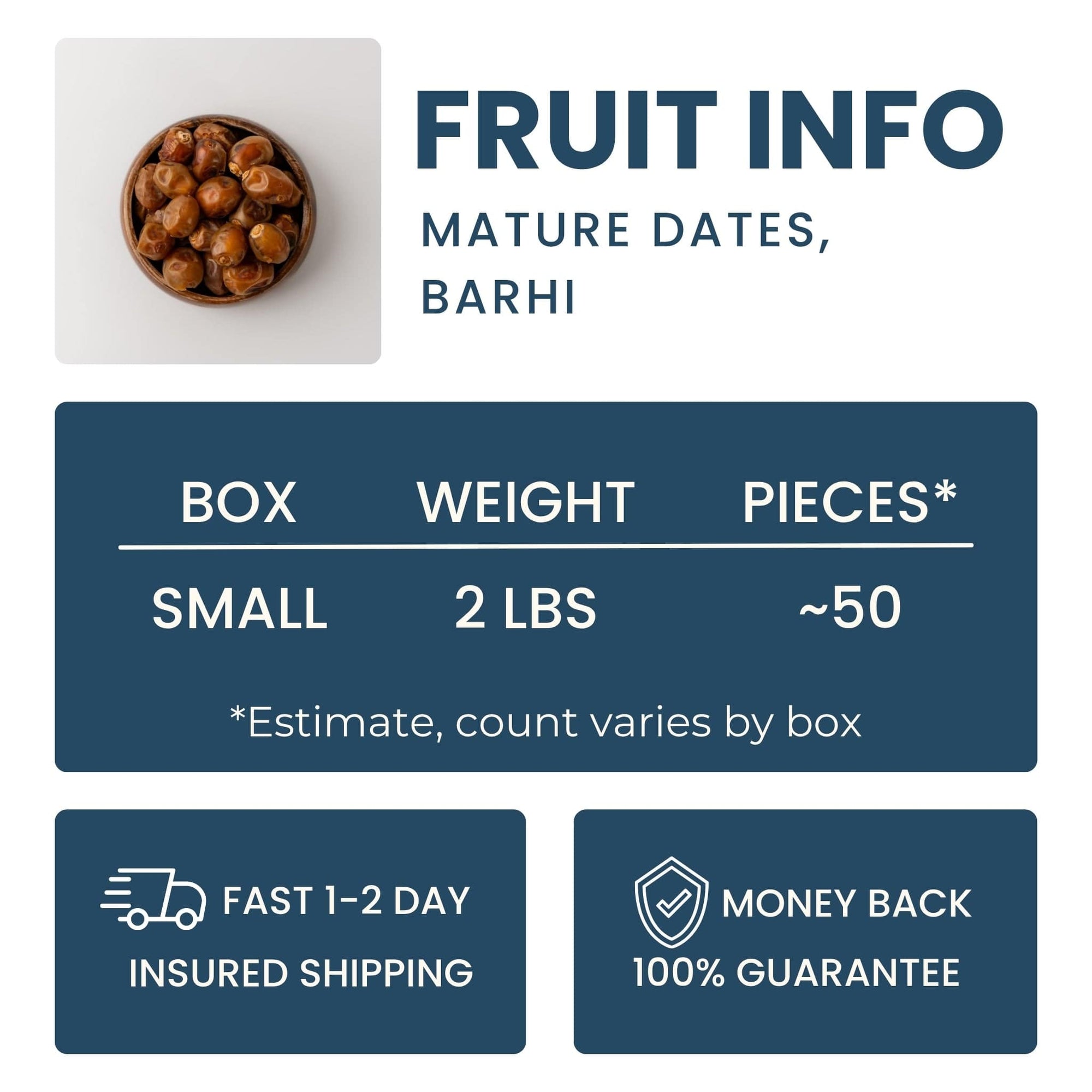 Mature Barhi Date Good Hill Farms Fruit: Date, Mature Barhi