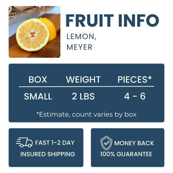 Meyer Lemon Good Hill Farms Fruit: Lemon, Meyer