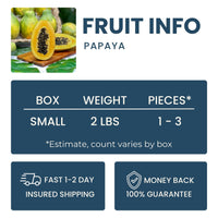Papaya Good Hill Farms Fruit: Papaya, Hawaiian