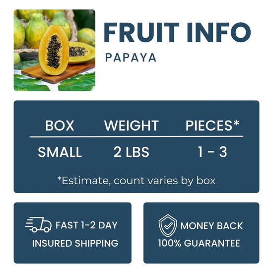 Papaya Good Hill Farms Fruit: Papaya, Hawaiian