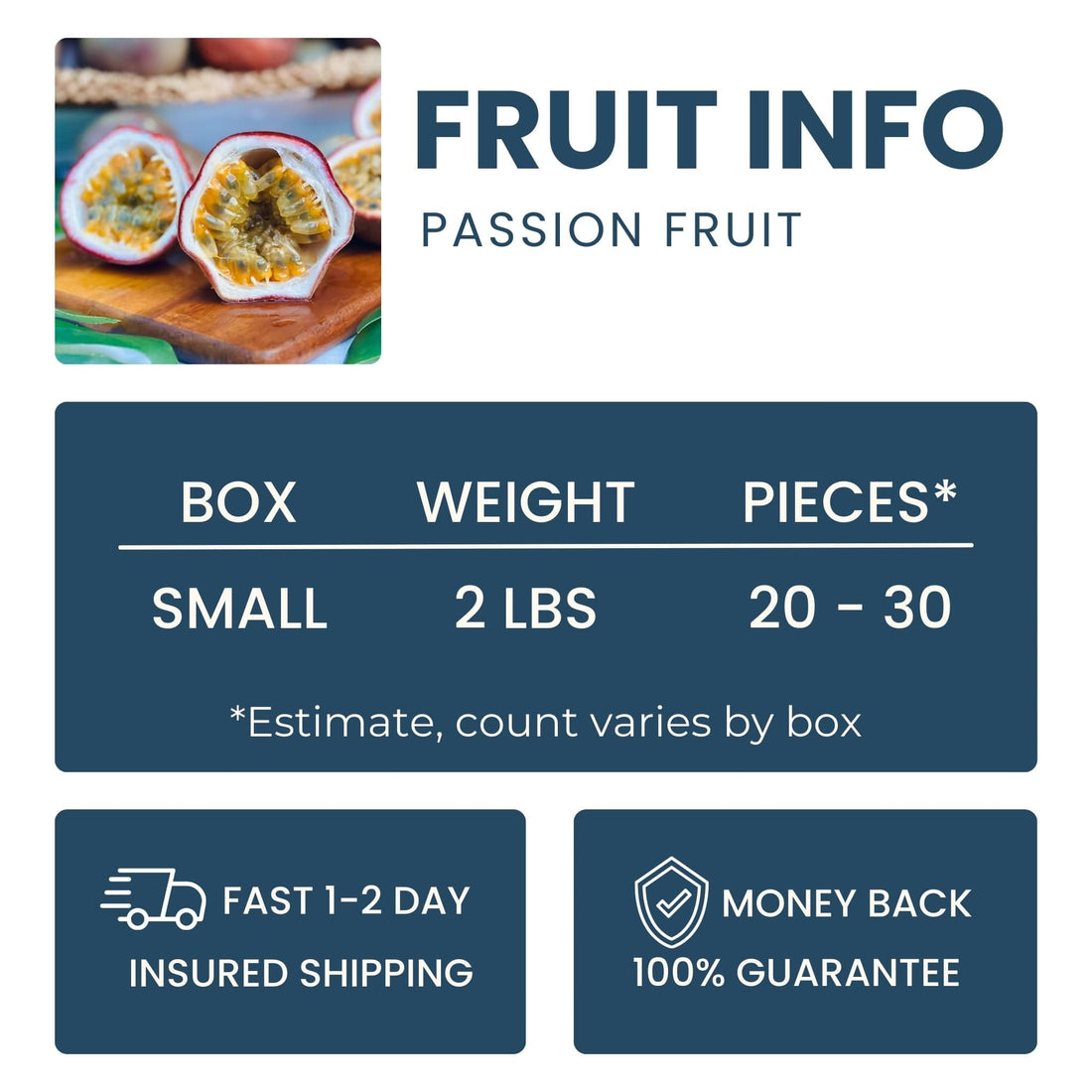 Passion Fruit Good Hill Farms Fruit: Passion Fruit, Purple