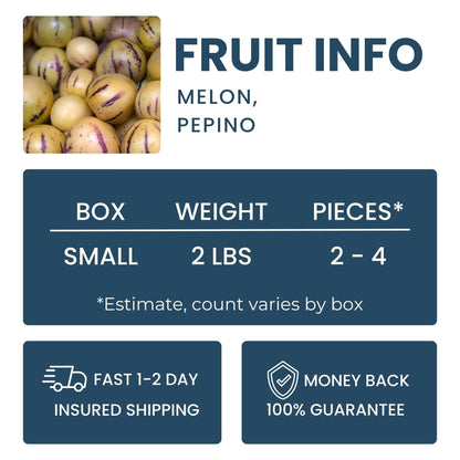 Pepino Melon Good Hill Farms Fruit: Melon, Pepino