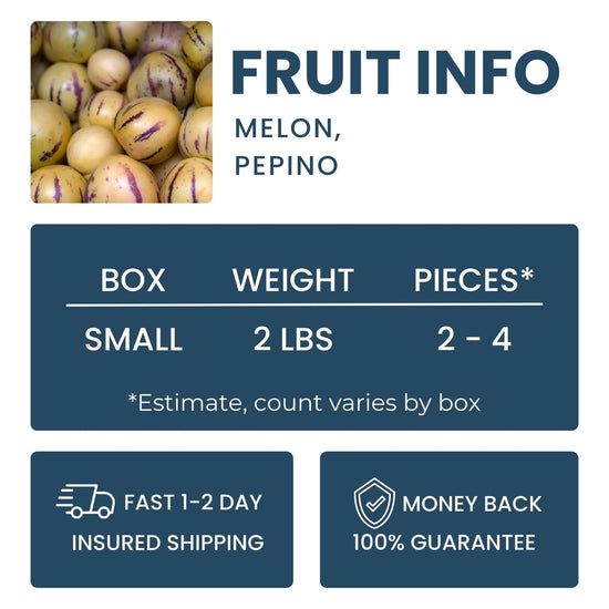 Pepino Melon Good Hill Farms Fruit: Melon, Pepino