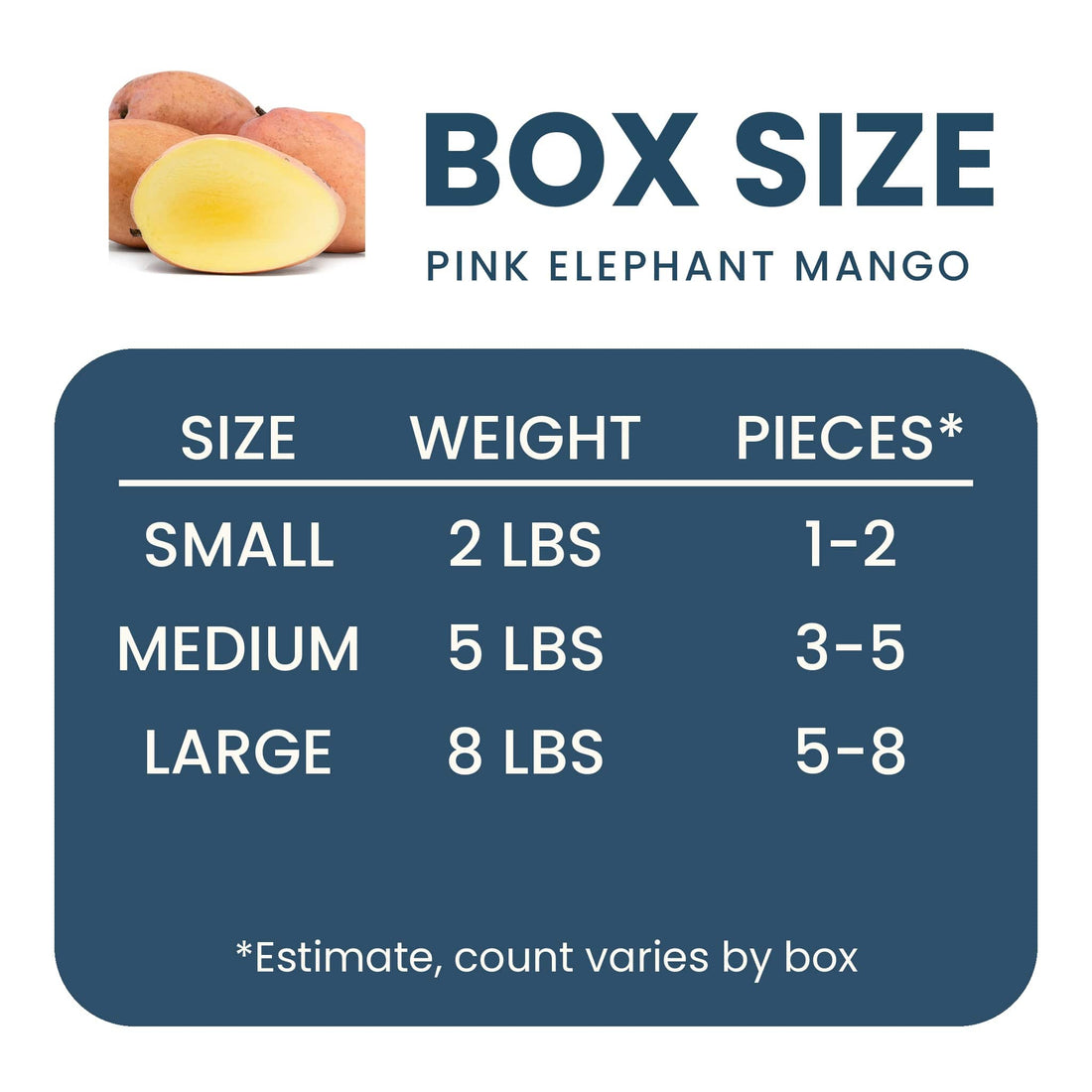 Pink Elephant Mango Good Hill Farms Fruit: mango, pink elephant