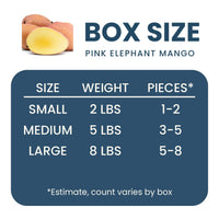 Pink Elephant Mango Good Hill Farms Fruit: mango, pink elephant